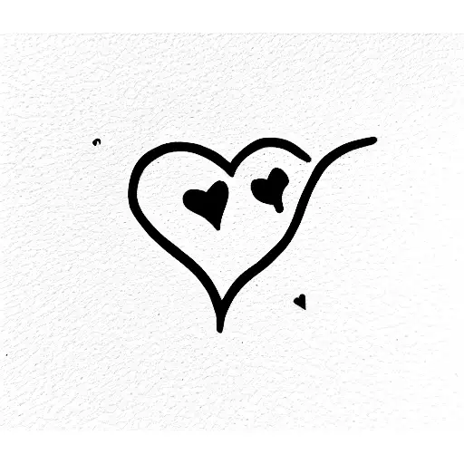 TATTOOS.ORG — Tiny Heart Tattoo Artist: 横山 Kristie Yuka 23 -...