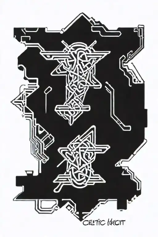 Celtic Knot tattoo design idea