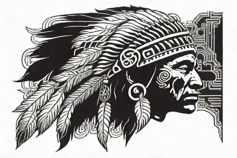 Chief is my Master tattoo design idea