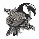 toucan   tattoo design idea