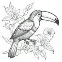 toucan   tattoo design idea