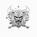 zeus  tattoo design idea