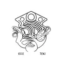 Sleep Token  tattoo design idea