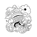 Sleep Token  tattoo design idea