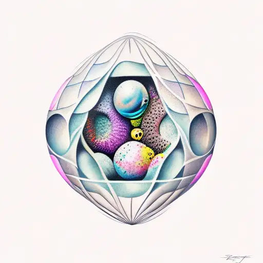 cocoon tattoo design idea