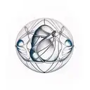 cocoon tattoo design idea