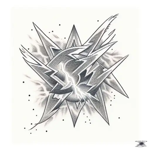 Lightning Bolt tattoo design idea