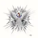 Phoenix tattoo design idea