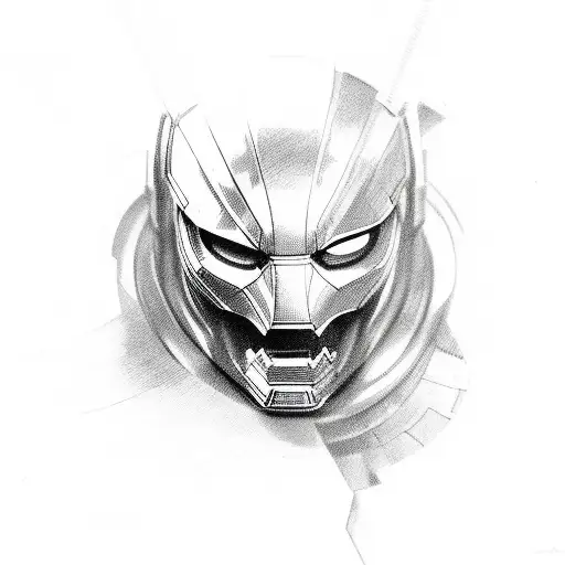 marvel tattoo design idea