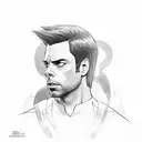 bucky barnes tattoo design idea