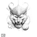 marvel tattoo design idea