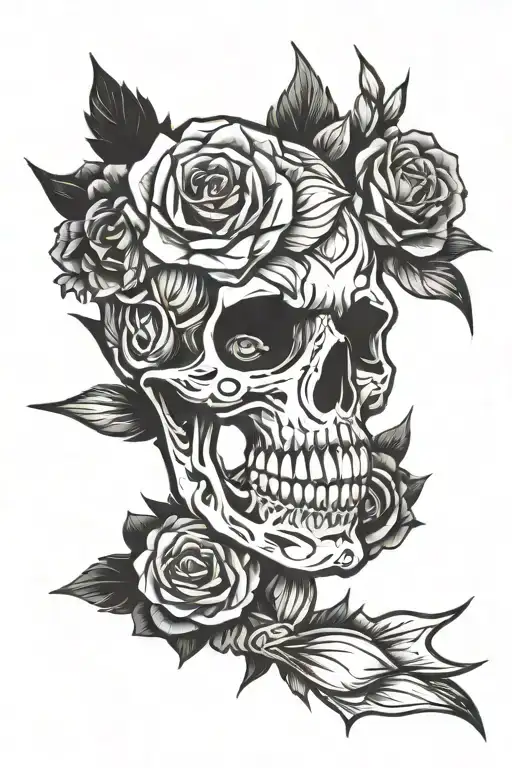blink 182 punk rock inspired tattoo tattoo design idea