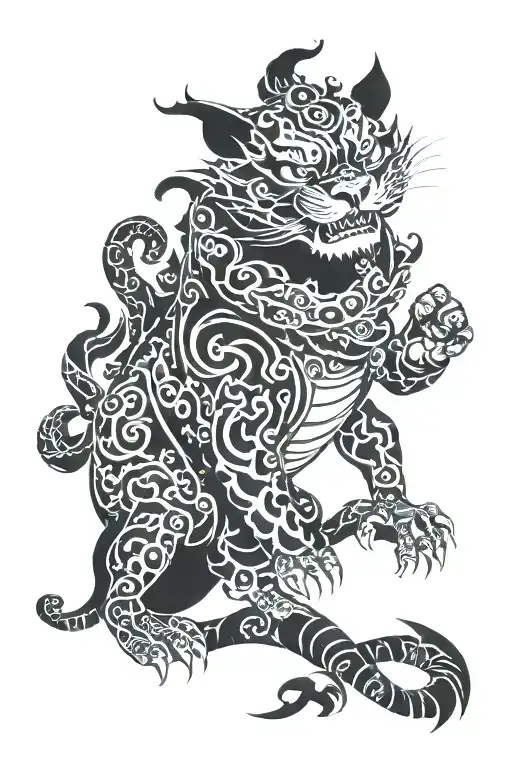 tai lung villian tattoo tattoo design idea