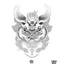 Otokodachi tattoo design idea