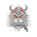 Otokodachi tattoo design idea