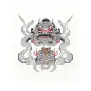 Otokodachi tattoo design idea