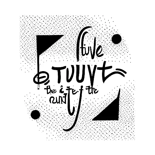 believe, trust and surrender tattoo design idea