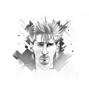 messi tattoo design idea