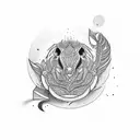 Name Aswathy  tattoo design idea