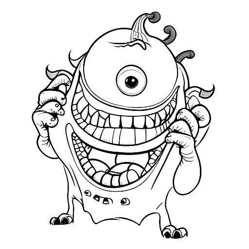 Boo from monsters inc  tattoo design idea