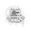 808 drum machine tattoo design idea