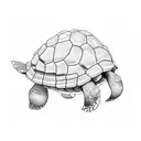 master roshi turtle hermit with quote  "work hard study well eat and sleep plenty" tattoo design idea