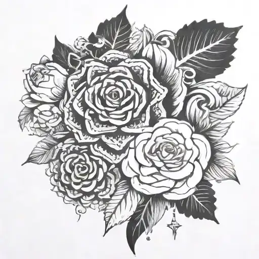 1950s tattoo design idea