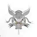 African  tattoo design idea