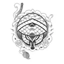 African  tattoo design idea