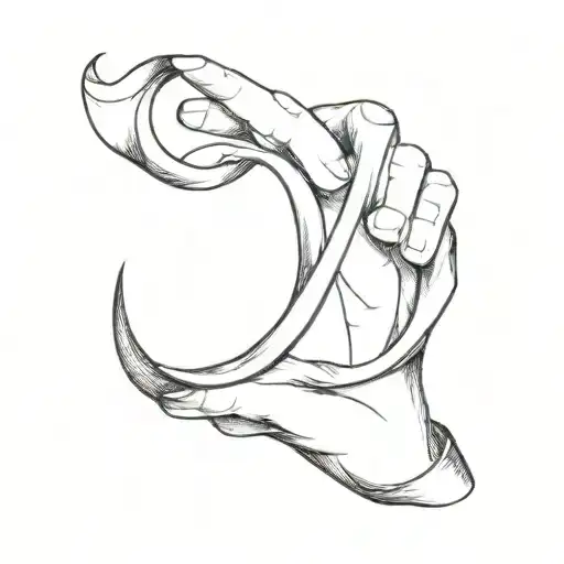 V letter tattoo ideas on finger with heart or infinity sign  tattoo design idea