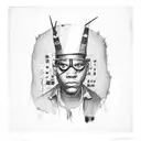 basquiat  tattoo design idea