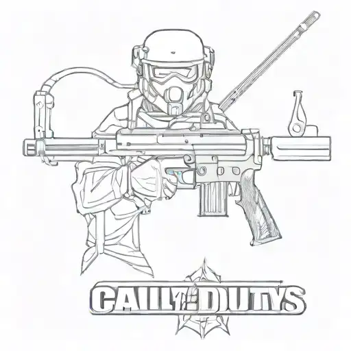 special forces Nikto call of duty tattoo design idea