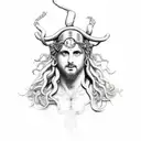 Dionysus  tattoo design idea