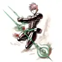 Boros from "one punch man" tattoo design idea