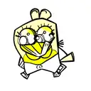 Spongebob tattoo design idea