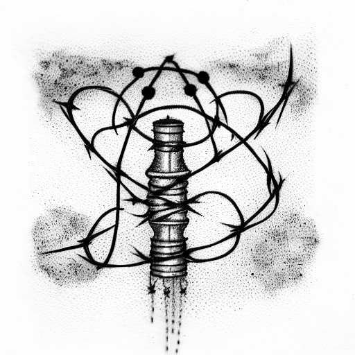Barbed Wire tattoo design idea