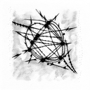 Barbed Wire tattoo design idea