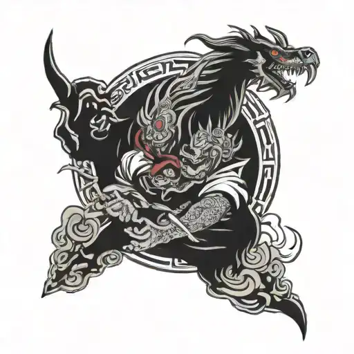 might guy 8 gates tatoo from naturo for my arm tattoo design idea