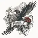 I would like to have a tattoo of 2 Timothy 1:7 KJV masculine I would like a little red tattoo design idea