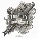 I would like to have a tattoo of 2 Timothy 1:7 KJV masculine I would like a little red tattoo design idea