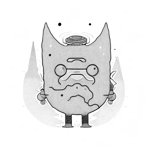 finn and jake from adventure time  tattoo design idea