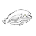 an eel tattoo design idea