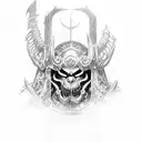 warcraft lich king tattoo design idea