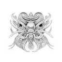 realistic cuttlefish tattoo design idea