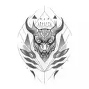 doodle tattoo design idea