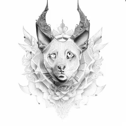 pastor belga tattoo design idea