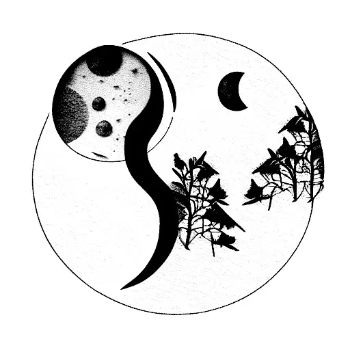 three moons tattoo