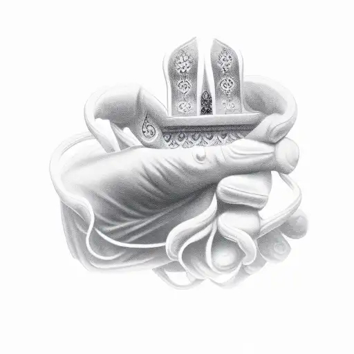 Hamsa Symbol tattoo design idea