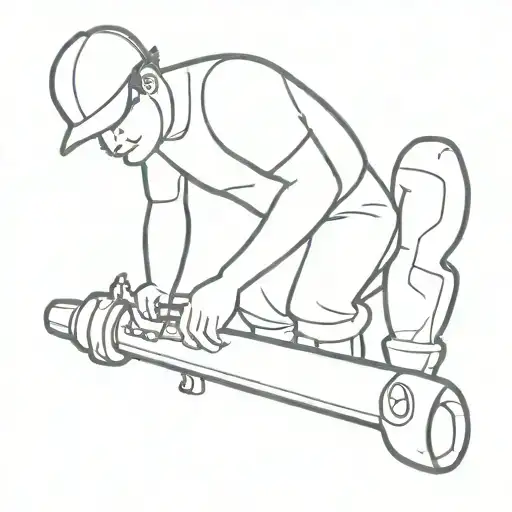 plumber Anthony tattoo design idea