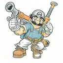 plumber Anthony tattoo design idea